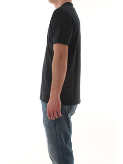 Sun 68 polo big logo sulla manica da uomo navy blue