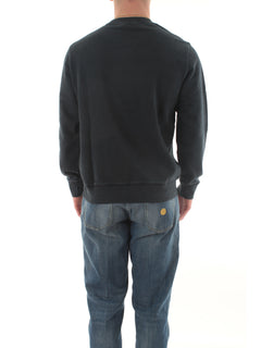 Sun 68 round vintage felpa da uomo navy blue