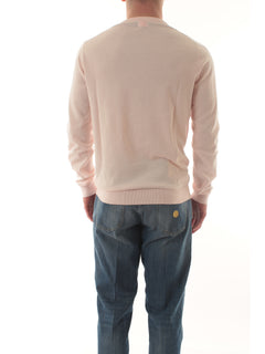 Sun 68 maglia basic da uomo rosa