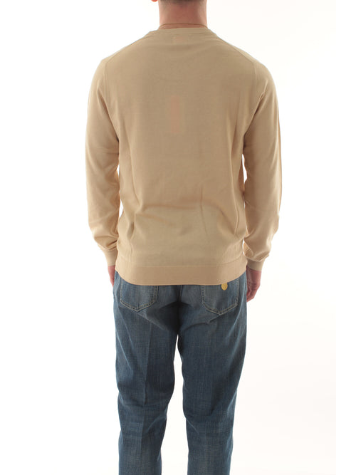 Sun 68 maglia basic da uomo beige