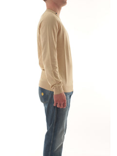 Sun 68 maglia basic da uomo beige