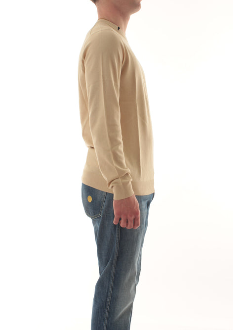 Sun 68 maglia basic da uomo beige