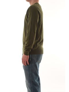 Sun 68 maglia basic da uomo verde