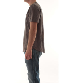 Sun 68 T-shirt jersey slub da uomo inchiostro
