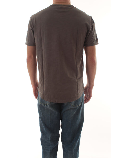 Sun 68 T-shirt jersey slub da uomo inchiostro