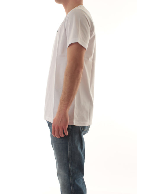 Sun 68 T-SHIRT JERSEY MERCERIZED da uomo bianco