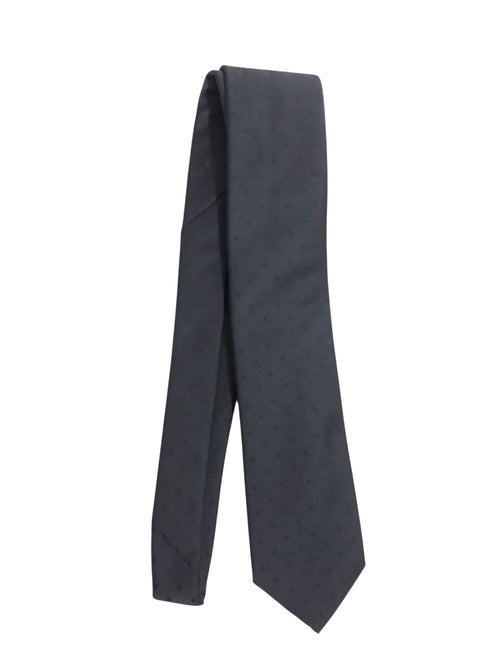 Rosi Collection cravatta da uomo in seta jacquard fondo blu