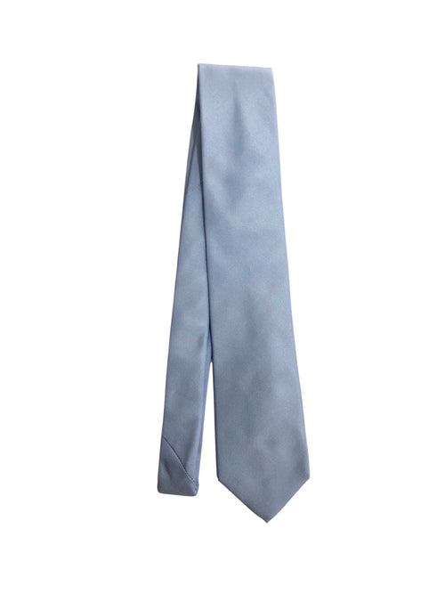 Rosi Collection cravatta da uomo in seta jacquard fondo celeste