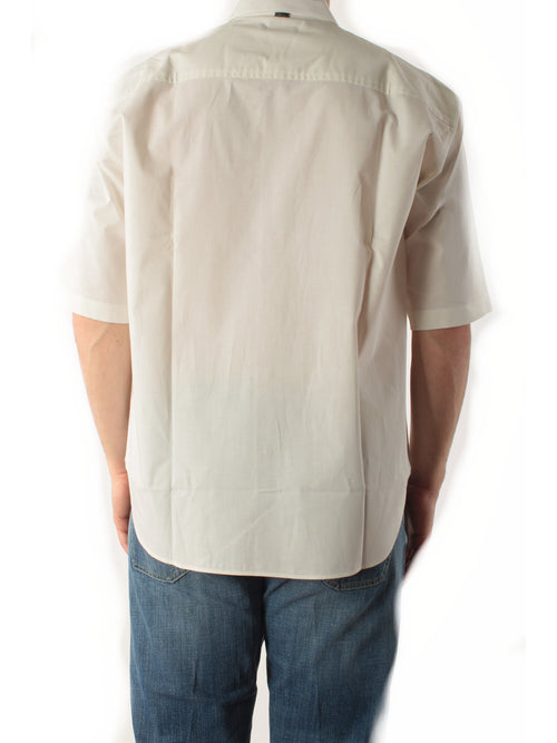 Herno camicia con tasca da uomo bianco
