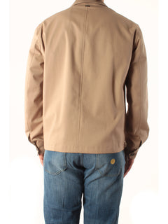 Herno giacca in cotton garbardine stretch da uomo sabbia