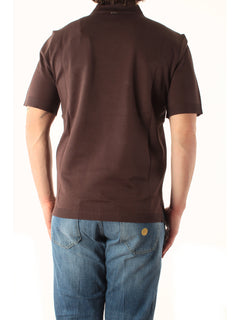 Herno polo in cotone regular fit da uomo moro