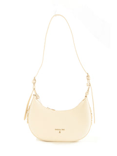 Patrizia Pepe borsa a tracolla con zip da donna wooly white