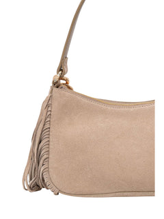 Twinset borsa 'Liliane' piccola in suede sabbia da donna