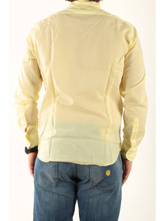 MC2 Saint barth camicia chemise in cotone uomo giallo