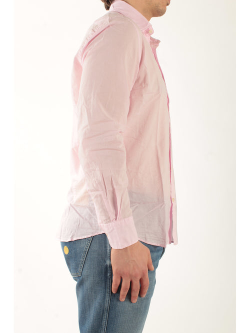 MC2 Saint barth camicia chemise in cotone uomo rosa