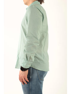 MC2 Saint barth camicia chemise in cotone uomo verde