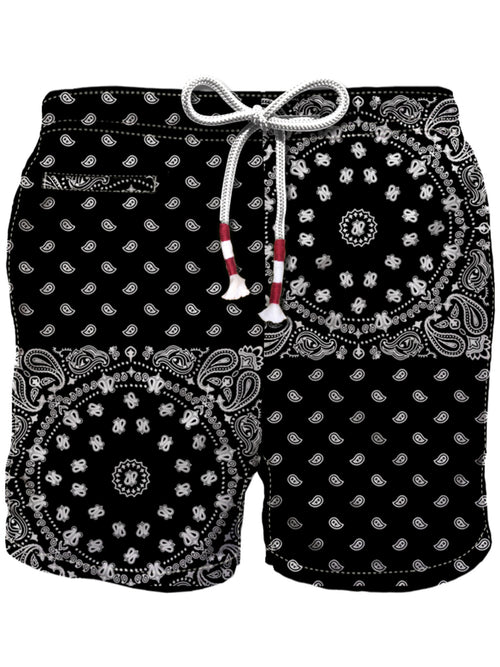 MC2 Saint barth costume mare Caprese da uomo nero