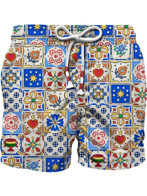MC2 Saint barth costume mare Comfort da uomo multicolor