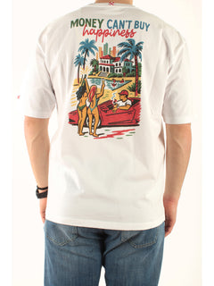 MC2 Saint barth T-shirt OVERSIZE delmar da uomo bianca