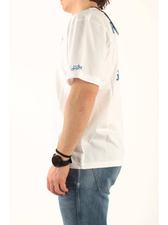 MC2 Saint barth T-shirt OVERSIZE delmar da uomo bianca