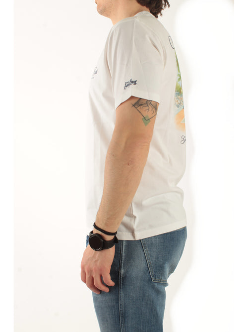 MC2 Saint barth T-shirt portland da uomo bianca