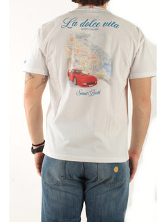 MC2 Saint barth T-shirt portland da uomo bianca