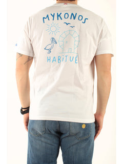 MC2 Saint barth T-shirt portland da uomo bianca