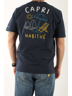 MC2 Saint barth T-shirt portland da uomo blu