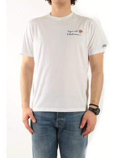 MC2 Saint barth T-shirt portofino da uomo bianca