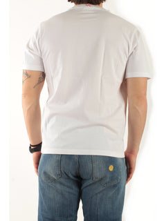 MC2 Saint barth T-shirt portofino da uomo bianca