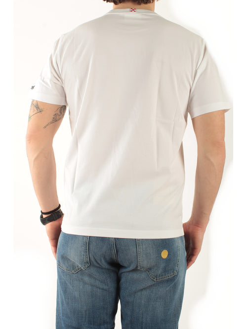 MC2 Saint barth T-shirt portofino da uomo bianca