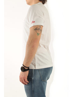 MC2 Saint barth T-shirt portofino da uomo bianca