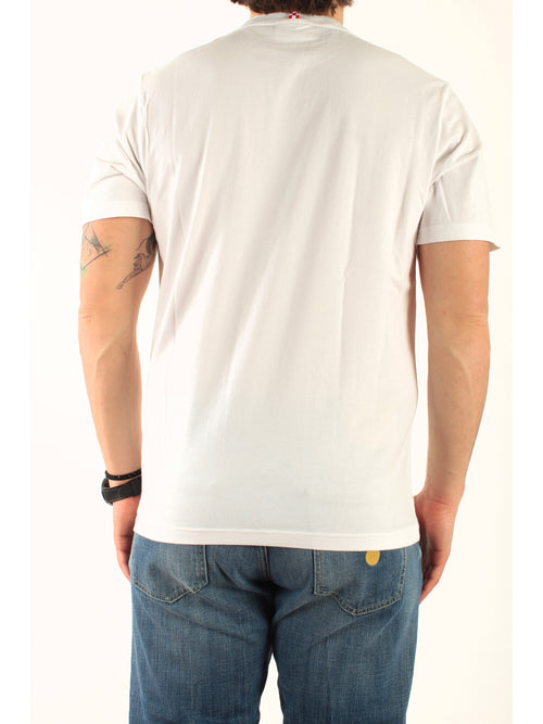 MC2 Saint barth T-shirt portofino da uomo bianca