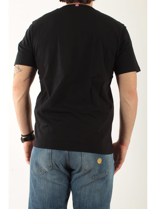 MC2 Saint barth T-shirt portofino da uomo nero