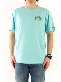 MC2 Saint barth T-shirt portofino da uomo verde acqua