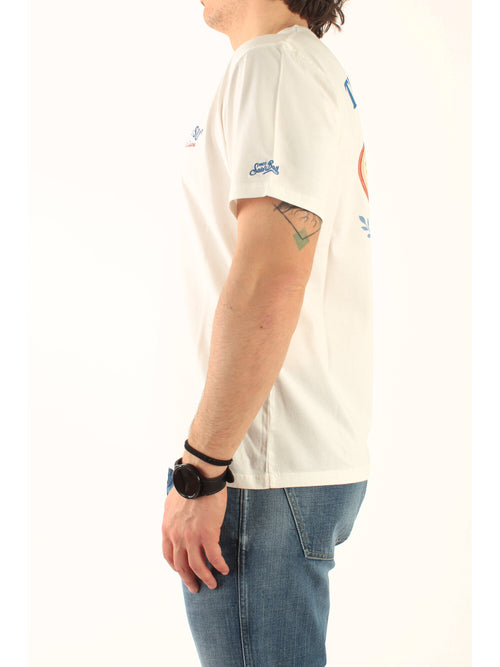 MC2 Saint barth T-shirt portland da uomo bianca
