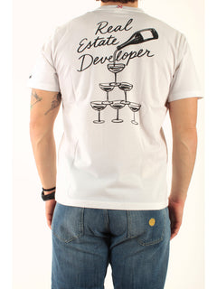 MC2 Saint barth T-shirt portland da uomo bianca