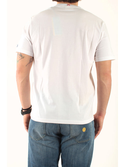 MC2 Saint barth T-shirt portofino da uomo bianca
