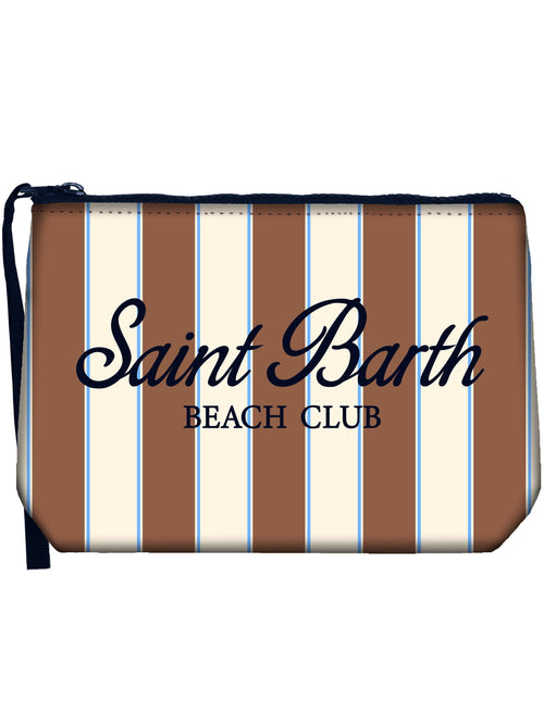 MC2 Saint barth ALINE pochette da uomo bianco/marrone