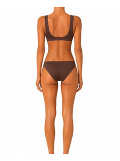 MC2 Saint barth ofelia/reanna bikini da donna marrone