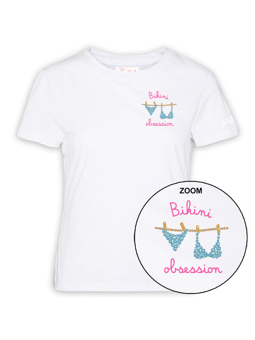 MC2 Saint barth EMILIE T-shirt da donna bianco