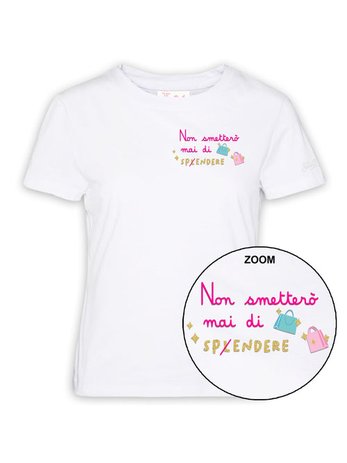 MC2 Saint barth EMILIE T-shirt da donna bianco