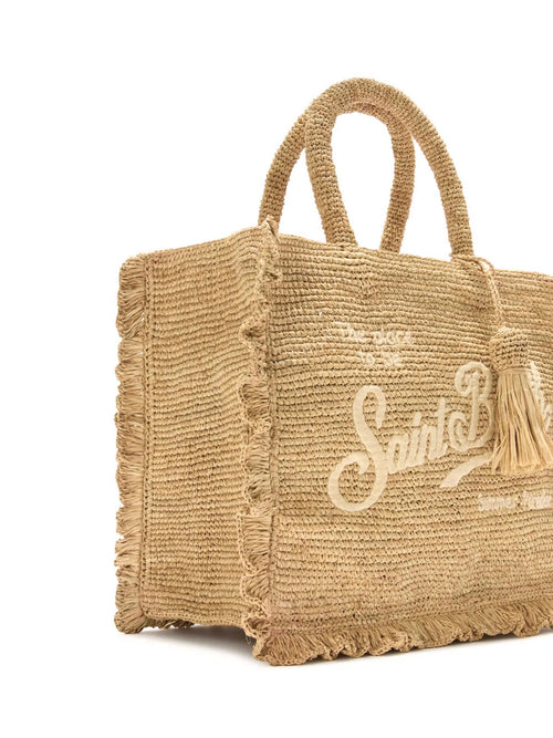 MC2 Saint barth borsa in raffia da donna