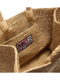 MC2 Saint barth borsa in raffia da donna