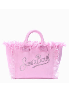 MC2 Saint barth borsa COLETTE in canvas da donna rosa