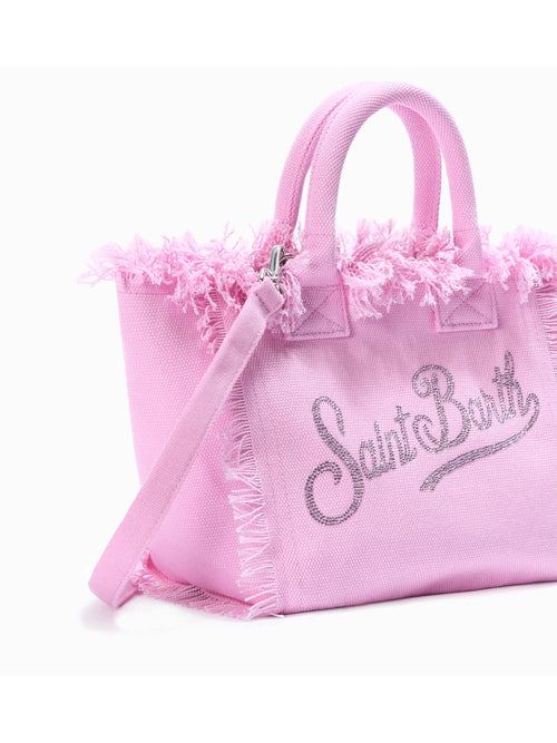 MC2 Saint barth borsa COLETTE in canvas da donna rosa