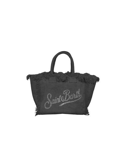 MC2 Saint barth borsa COLETTE in canvas da donna nero