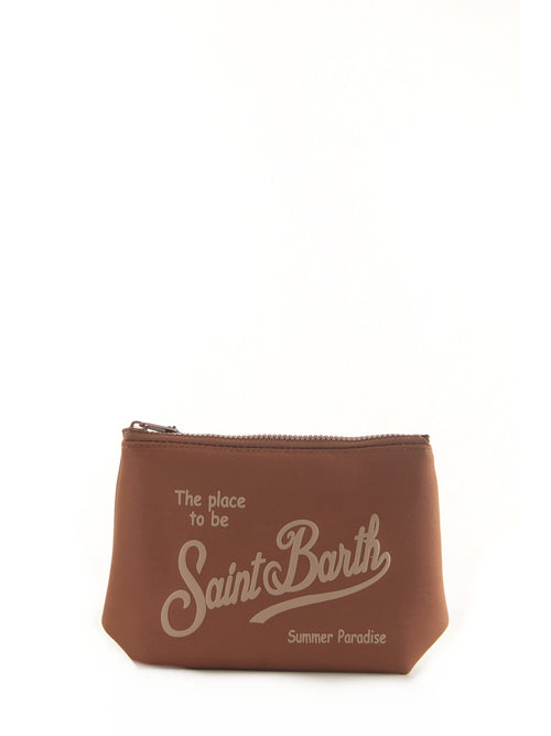 MC2 Saint Barth Aline pochette da donna blue marrone