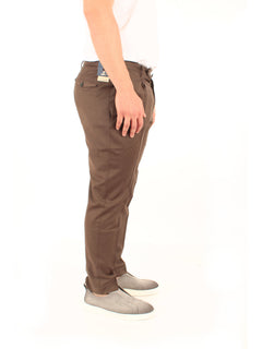 Santaniello ARECHI pantalone con pinces da uomo moro