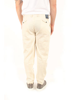 Santaniello IRNO pantaloni da uomo bianco